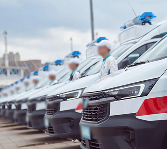 鄂州服务车队展示